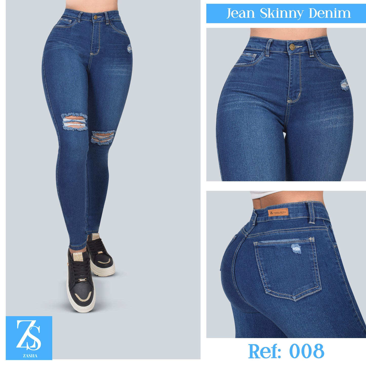 Jean Basic Ripped