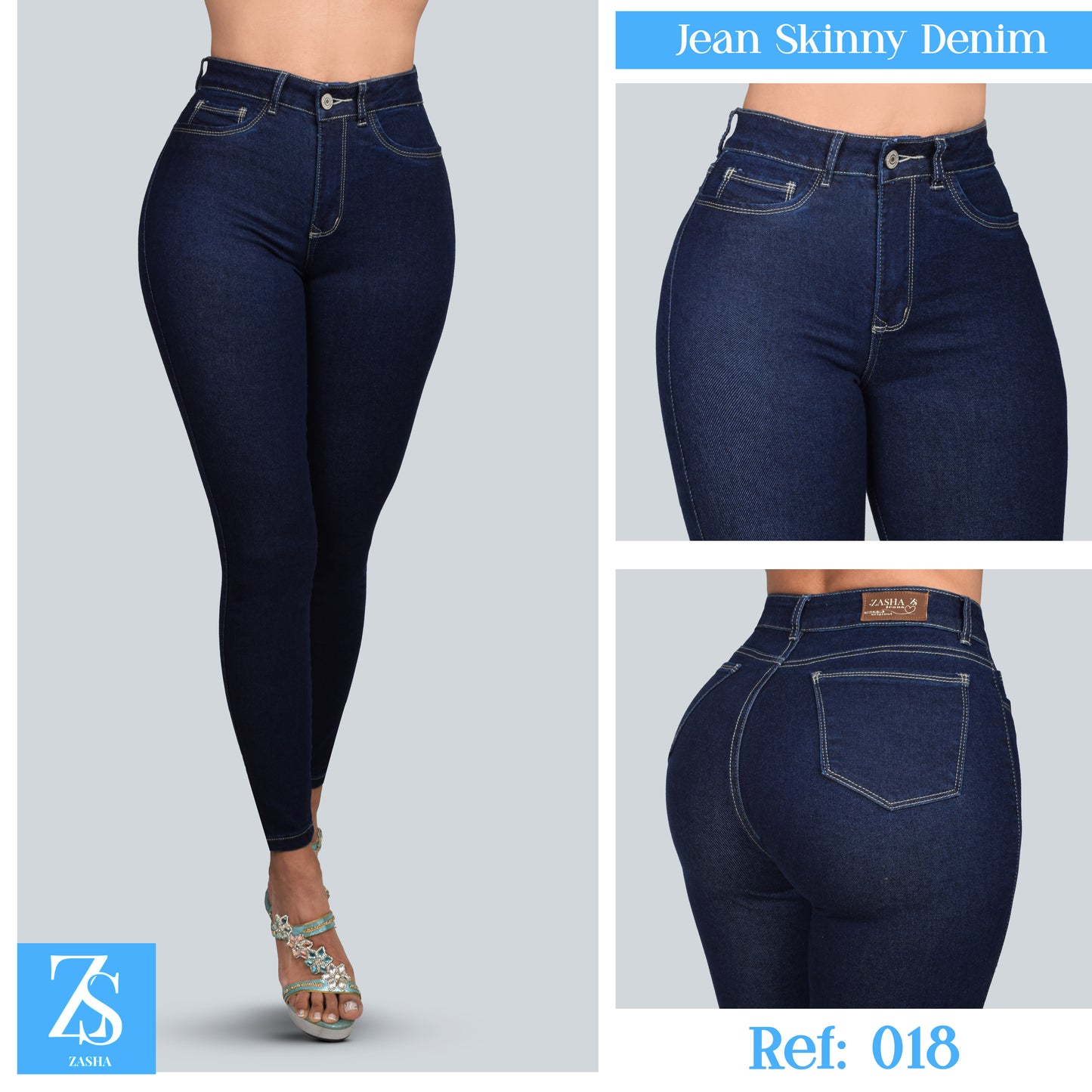 JEANS SKINNY DENIM