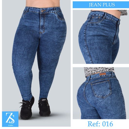 JEANS PLUSS FROSTEADO REF 016